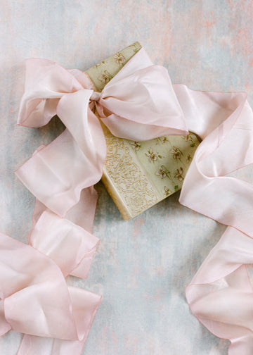 Light Pink Silk Ribbon for Wedding