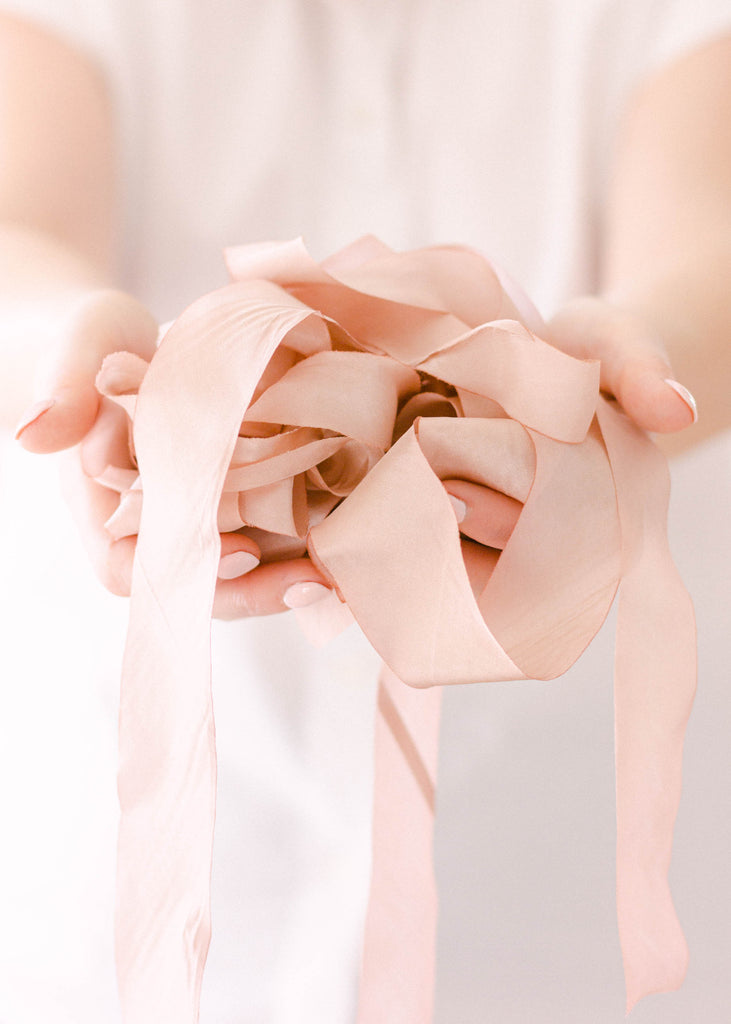 Silk Ribbon for Wedding Styling