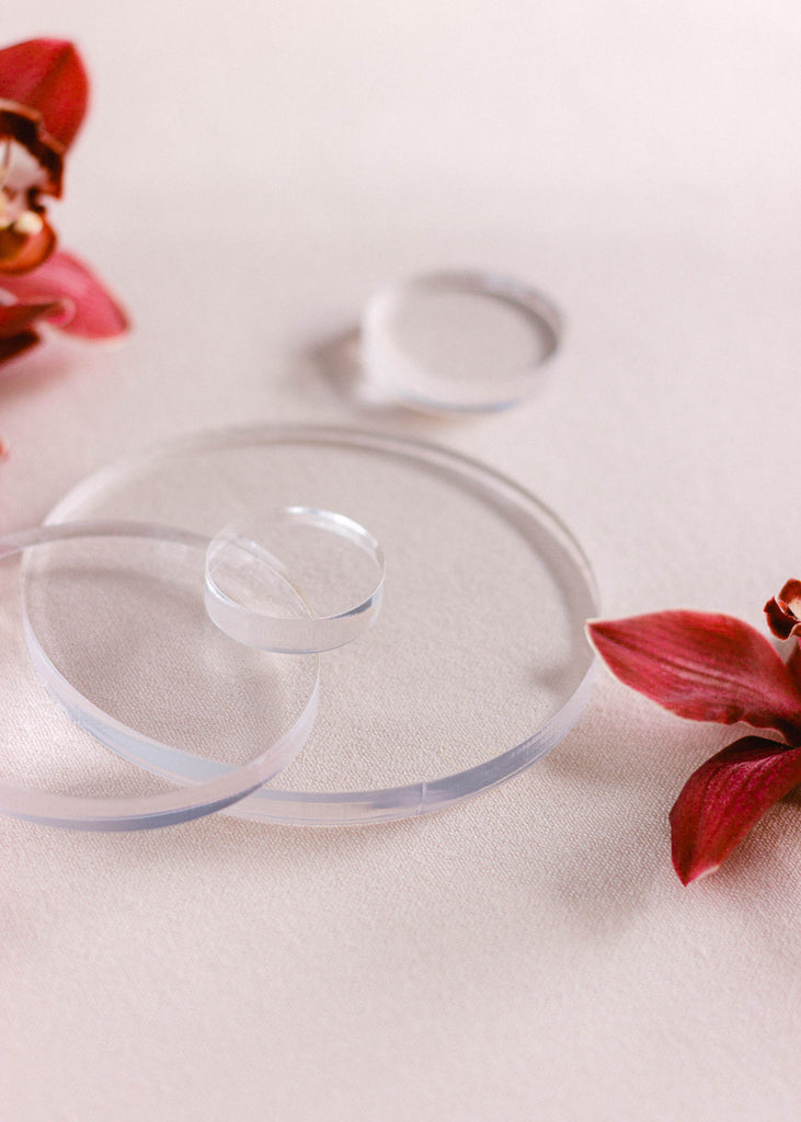 Acrylic Styling Blocks for product photography and product stylist