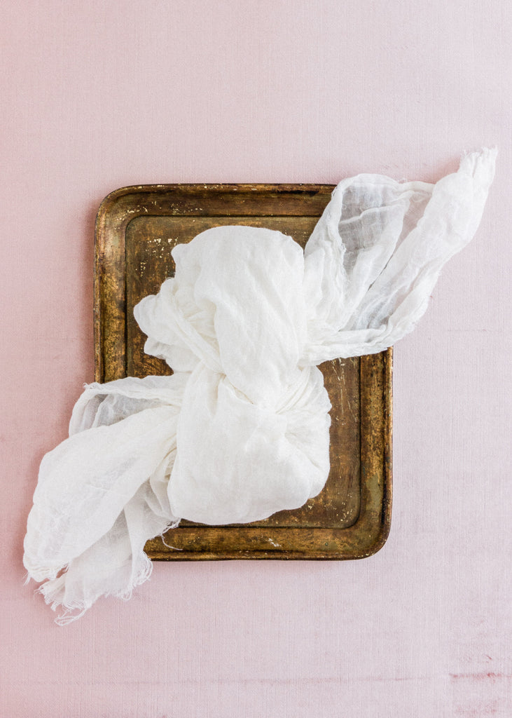 gauzy fabric for flat lay kit