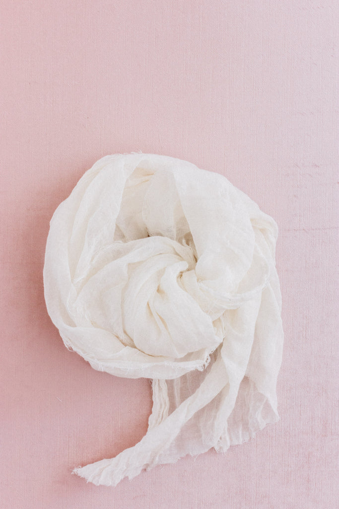 Gauzy Styling Linen for wedding photography